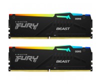Memorie Kingston FURY Beast RGB 64GB DDR5 6000MHz CL36 Dual Channel Kit